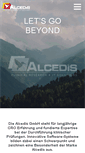Mobile Screenshot of alcedis.de